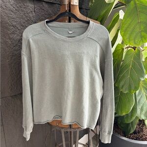 Aerie Sage Green Knit Top
